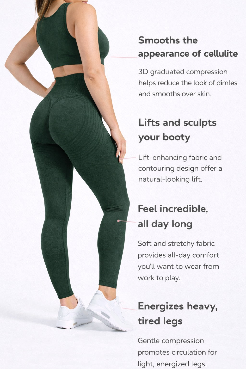 Green Compression Leggings