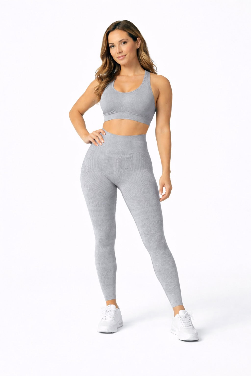 Grey Compression Leggings