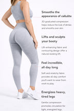 Grey Compression Leggings